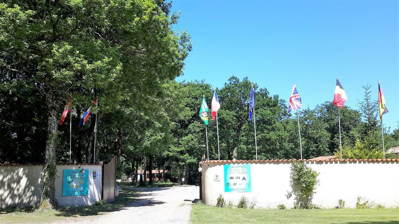 Camping Bois De St Hilaire Chalandray Екстер'єр фото
